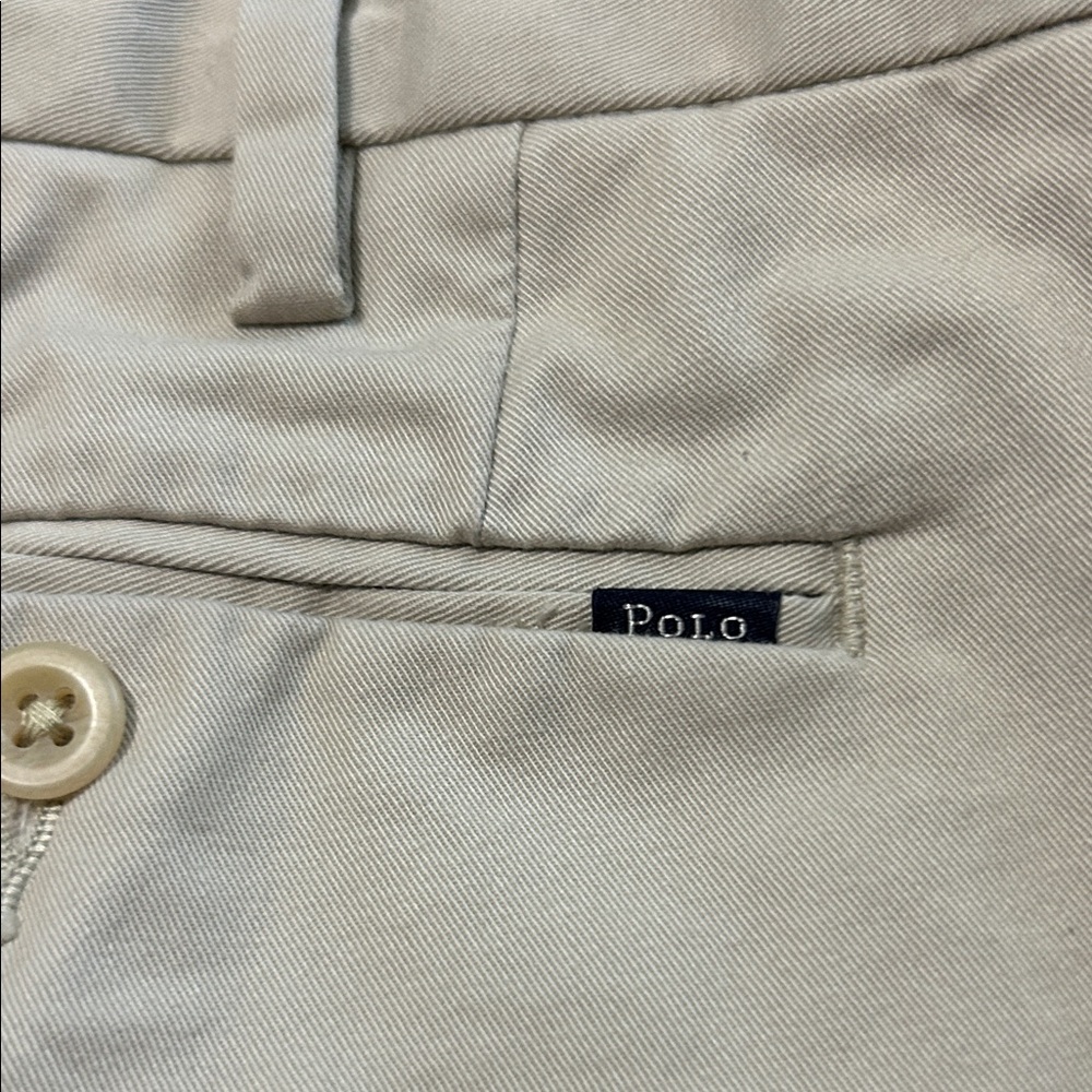 Polo Ralph Lauren stretch classic fit khaki pants Size 34 x 32 - Picture 2 of 7